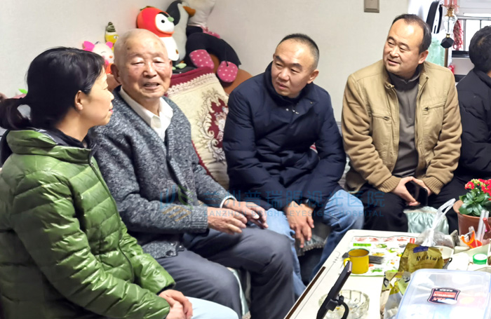 元旦前夕，關愛抗美援朝老兵傳承紅色基因